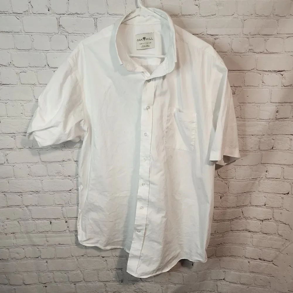 Men's Oak Hill "Classic Fit" button-down shirt, size 2XLT
